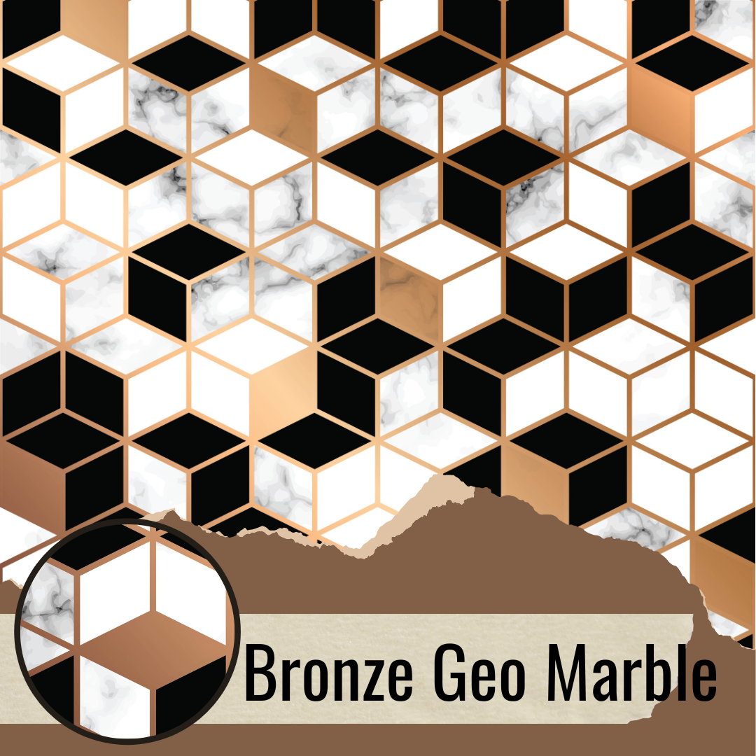 Bronze Geo Marble