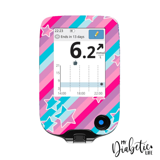 Barbie World - Freestyle Libre/Insulinx Meter Sticker Freestyle Libre