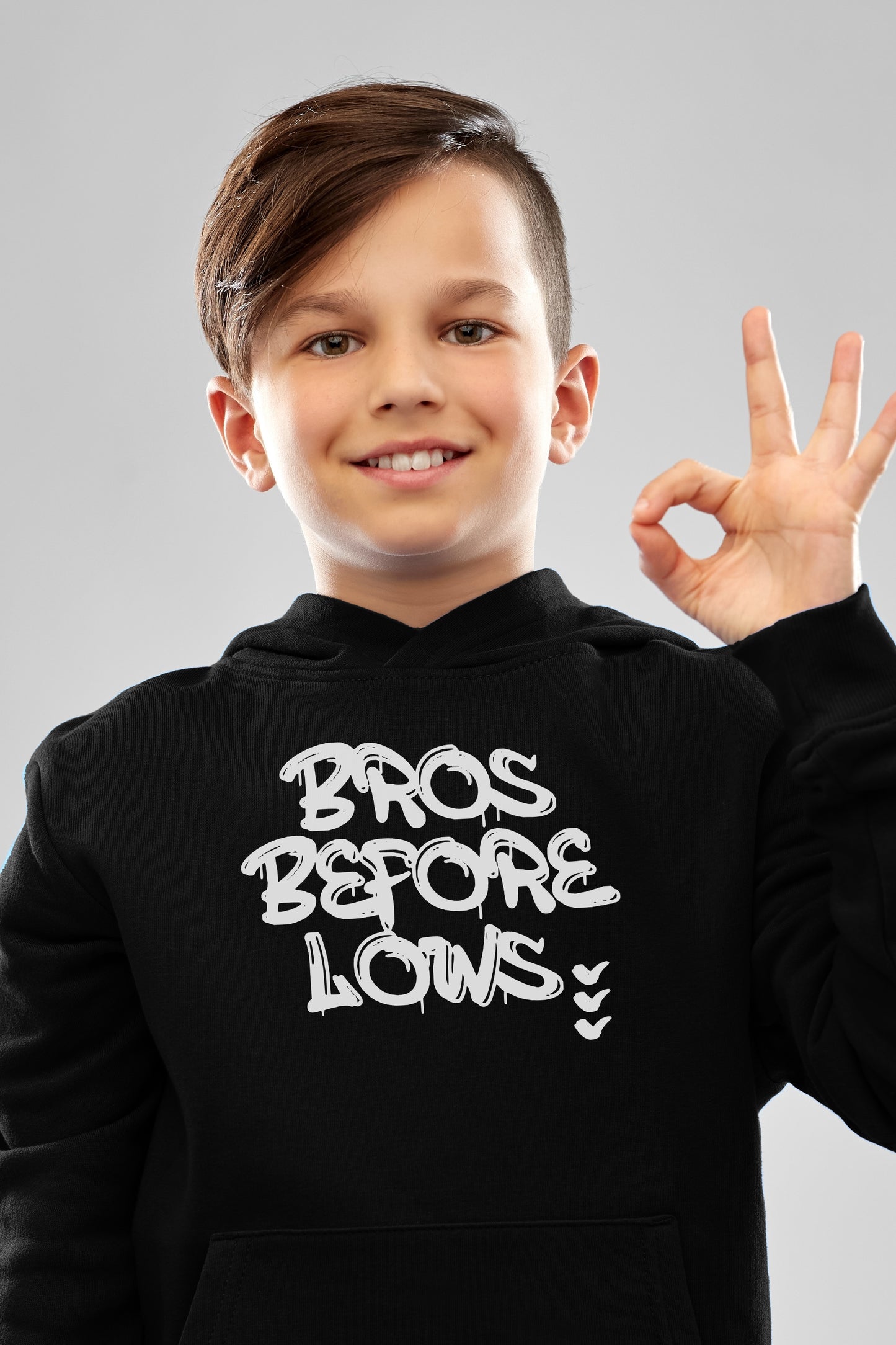 Bros Before Lows - Unisex Kids Hoodie
