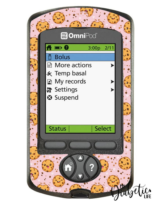 All For The Cookies - Omnipod Pdm Sticker