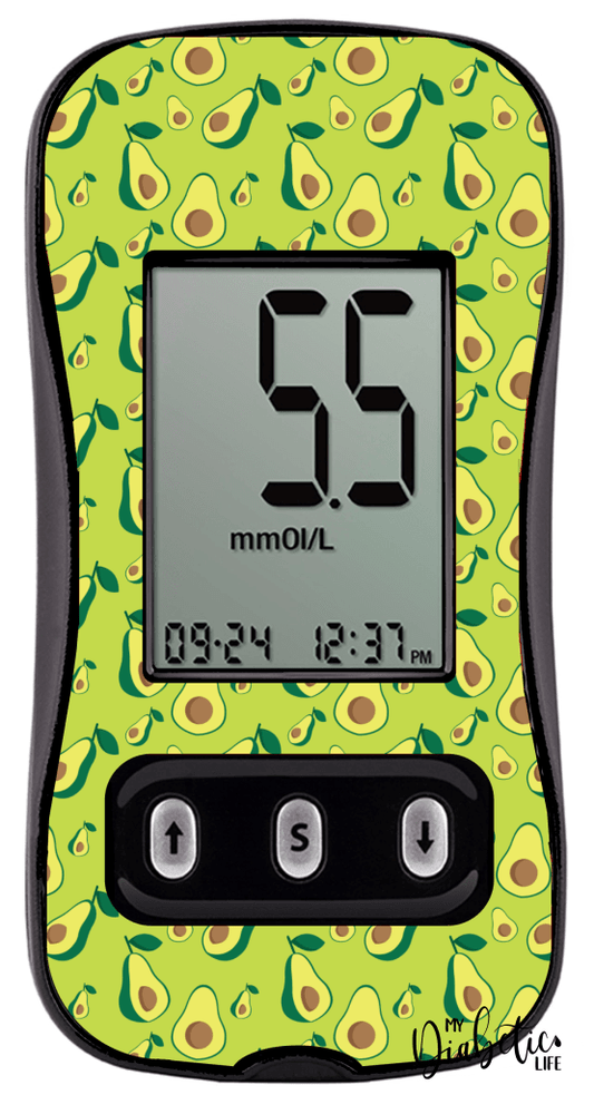 Avo-go - Caresens N, skin and Decal, glucose meter sticker - MyDiabeticLife