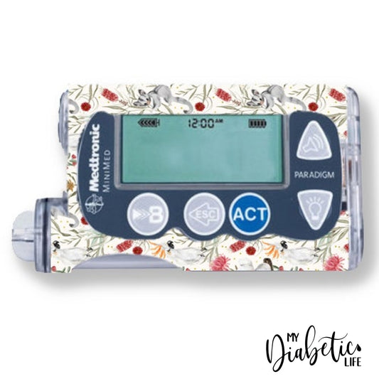 Bush Baby - Medtronic Paradigm Series 7 Skin And Decal Insulin Pump Sticker