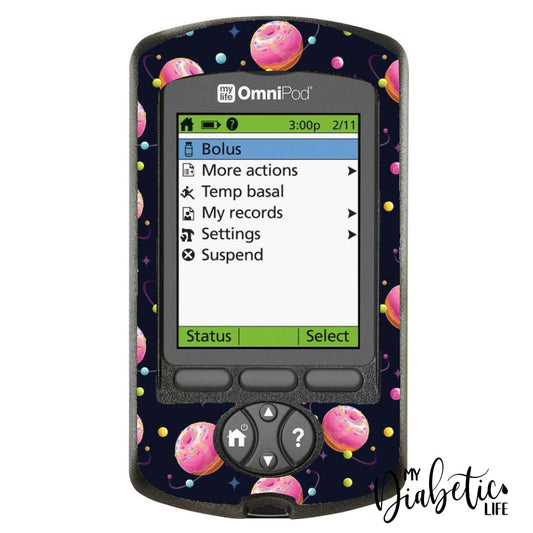 Candy Apple Planets - Omnipod Pdm Sticker