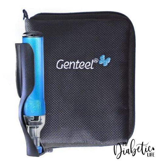 Genteel Plus - Butterfly Blue Lancing Devices