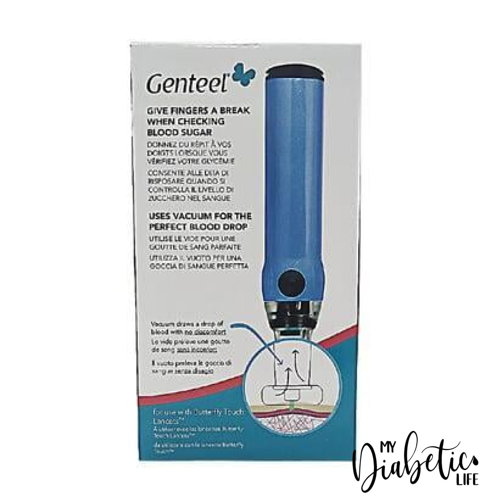 Genteel Standard - Butterfly Blue Lancing Devices