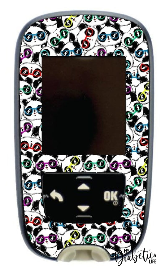 Pandapolooza - Accu-Chek Guide Peel Skin And Decal Glucose Meter Sticker
