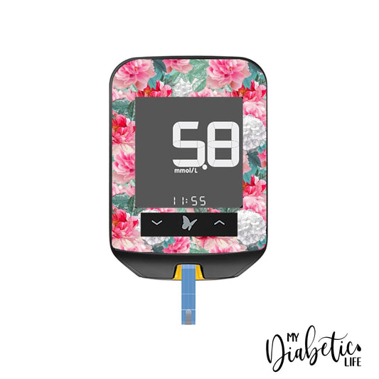 Secret Garden - Freestyle Optium Neo Peel Skin And Decal Glucose Meter Sticker Freestyle