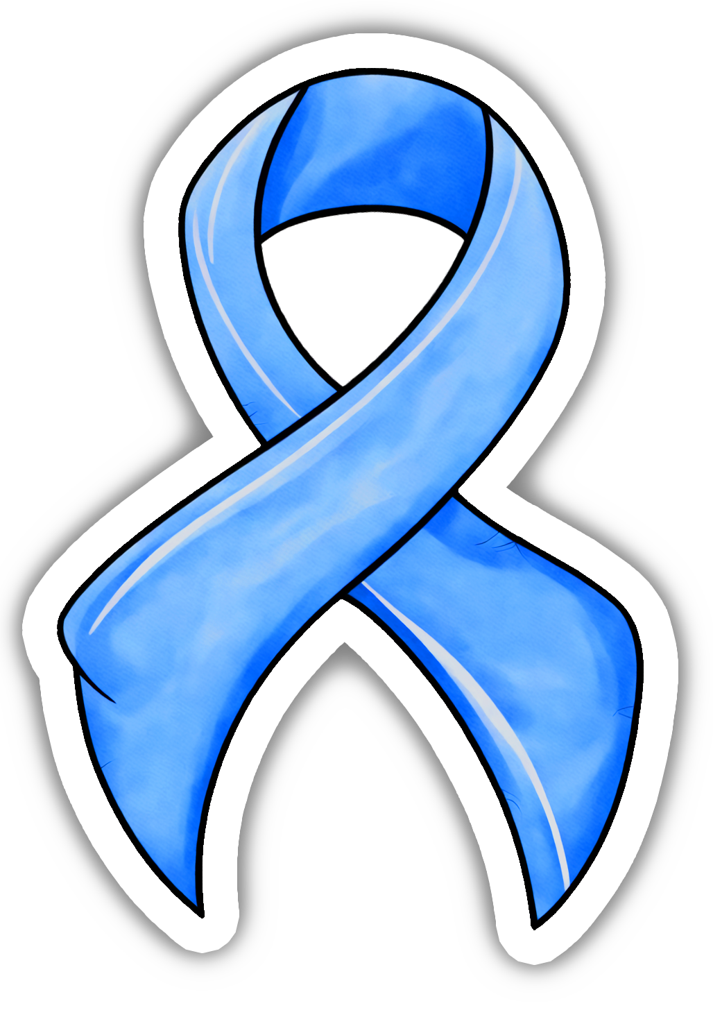 Blue Ribbon - Sticker