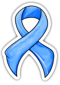 Blue Ribbon - Sticker