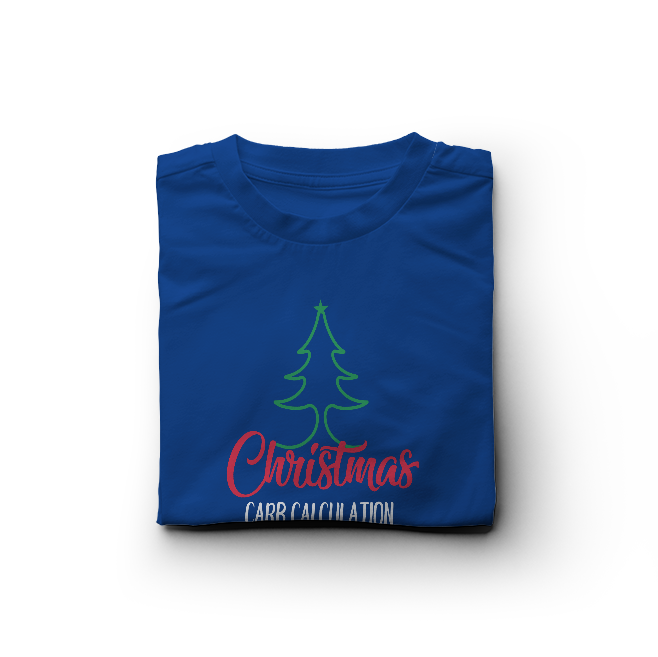 Christmas carb counting - Please wait - Unisex T-Shirt