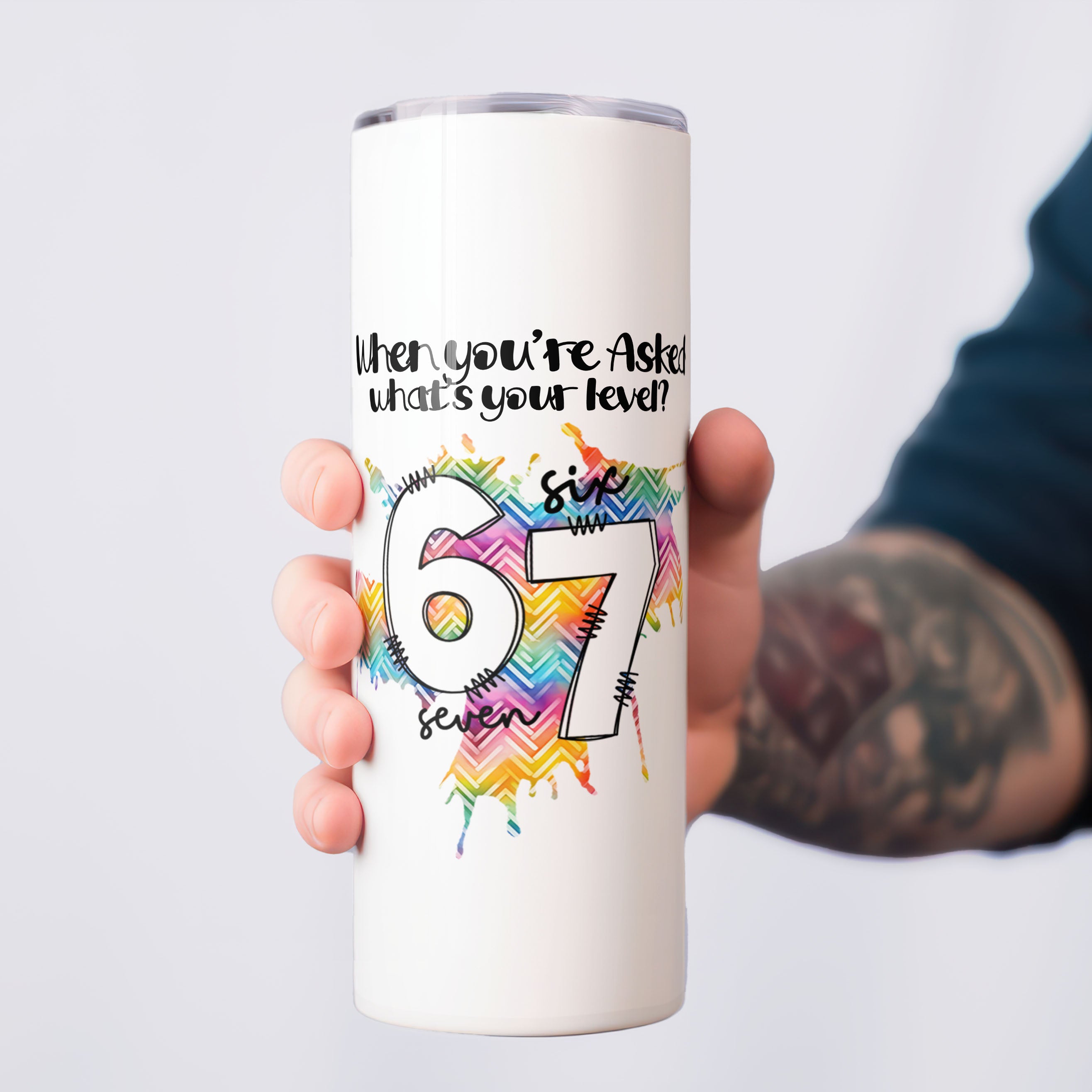 6 7 6 7 - 20oz Tumbler