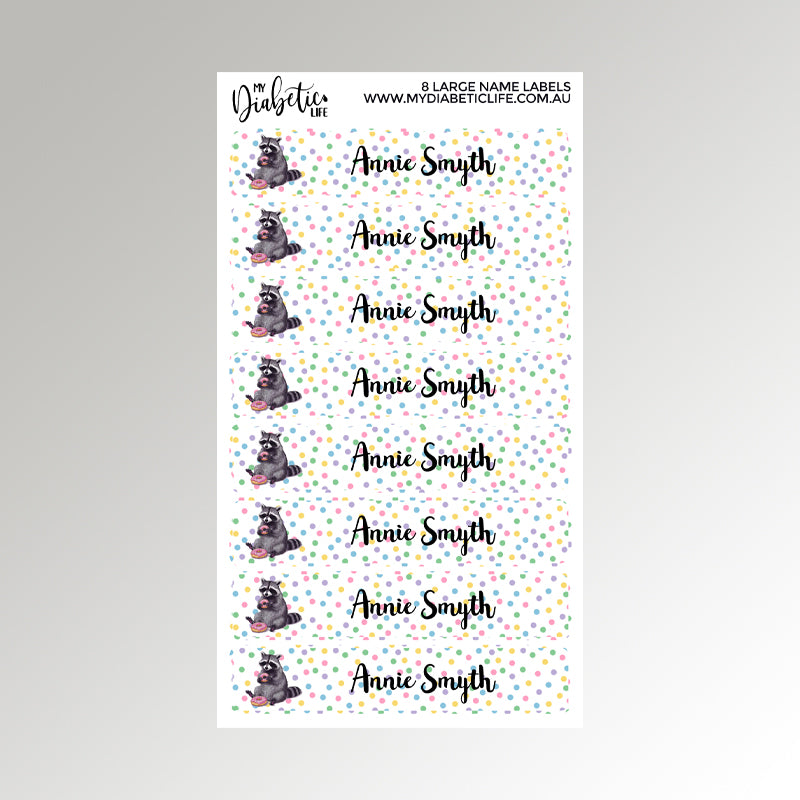 Large Name Labels - Personalised