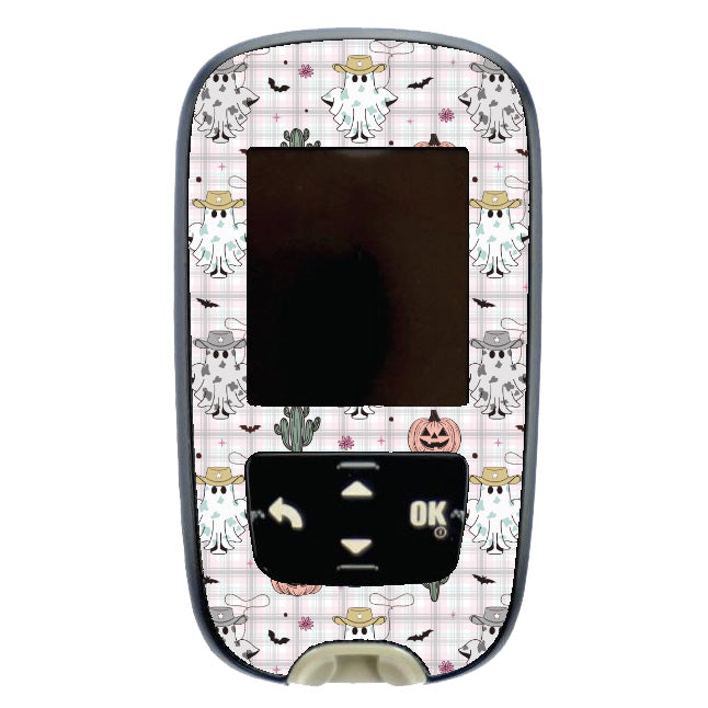 Vintage Cow Ghoul - Accu-chek Guide sticker