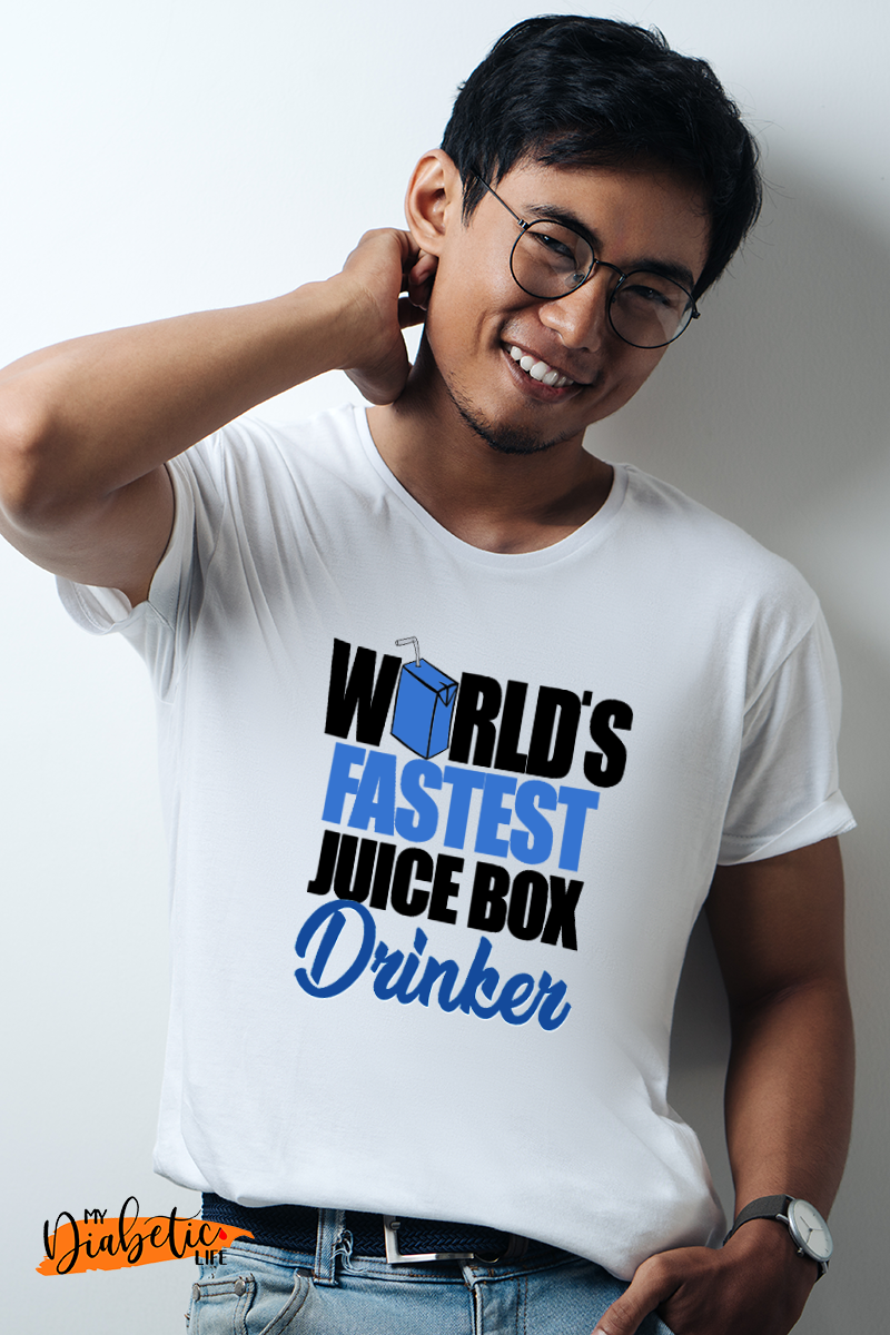 World's fastest Juice box drinker - Kids Unisex T-Shirt