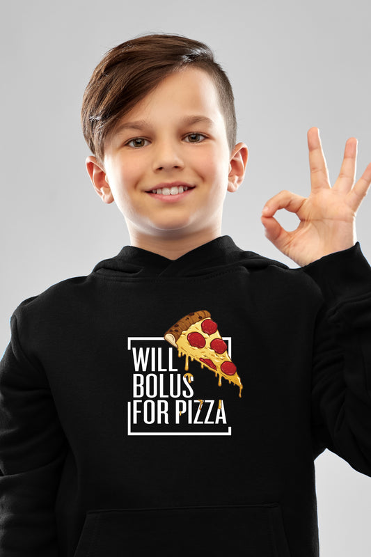 Will bolus for pizza - Unisex Kids Hoodie