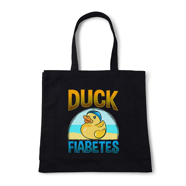 Duck Fiabetes - Cotton Tote bag