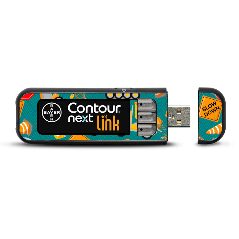 Construction time - Contour Next Link USB Sticker