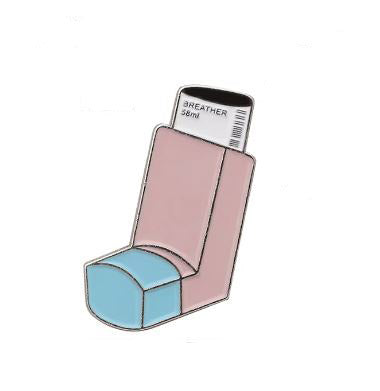 Asthma Inhaler - Enamel Pin