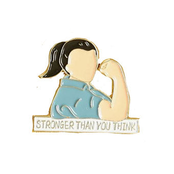 Stronger than you think - Rosie Riveter- Enamel Pin