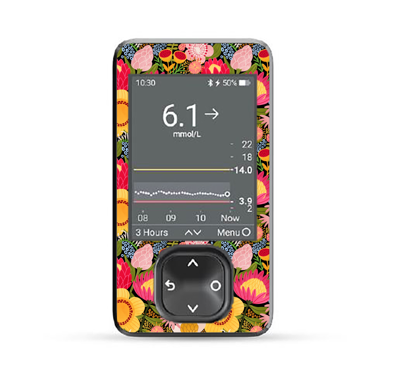 Native Blooms - Dexcom G7 Receiver Sticker