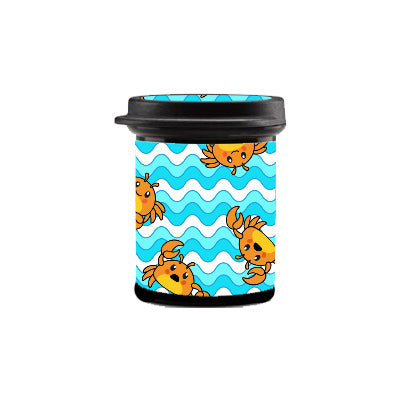 I'm a Crab - Test Strip Canister Sticker