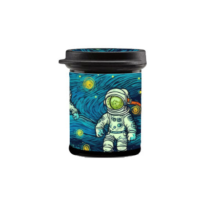 Intergalactic - Test Strip Canister Sticker