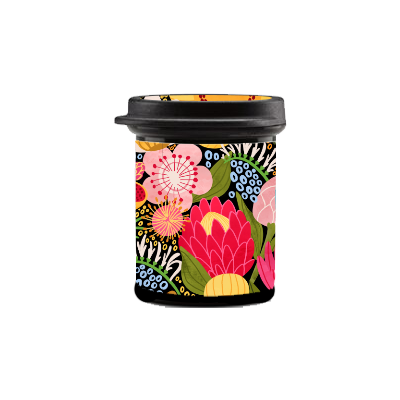 Native Blooms - Test Strip Canister Sticker
