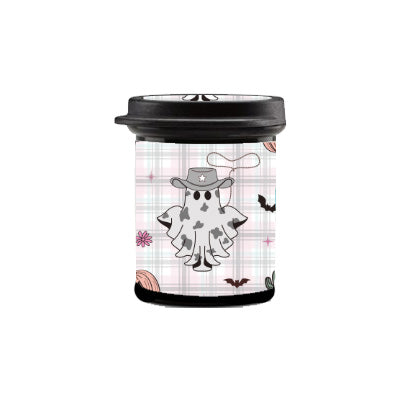 Vintage Cow Ghouls - Test Strip Canister Sticker
