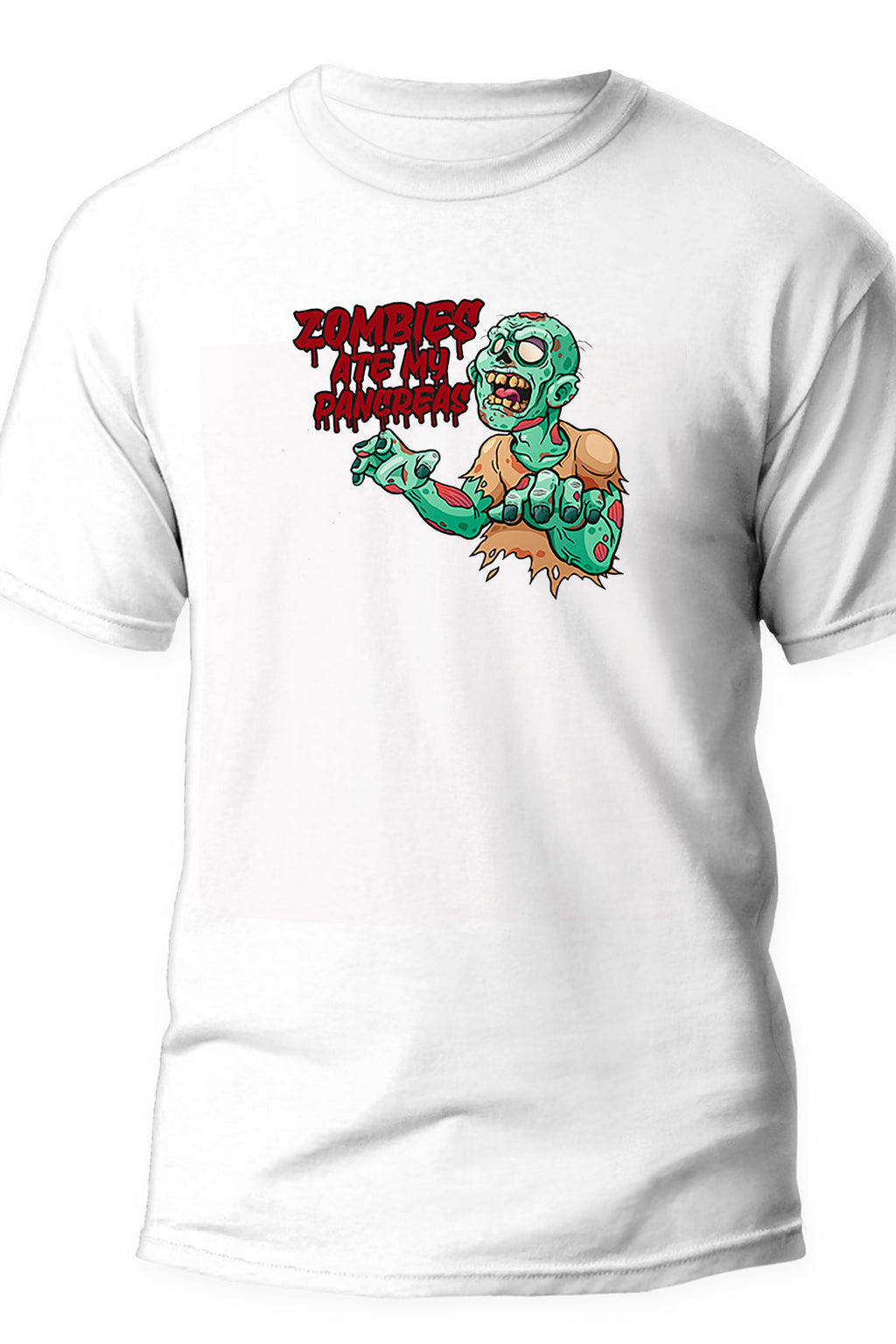 Zombies ate my pancreas - Unisex T-Shirt