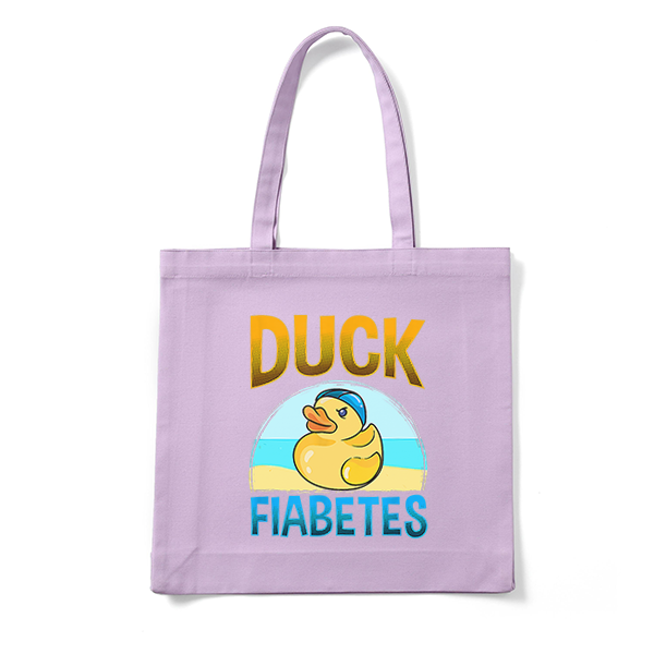 Duck Fiabetes - Cotton Tote bag