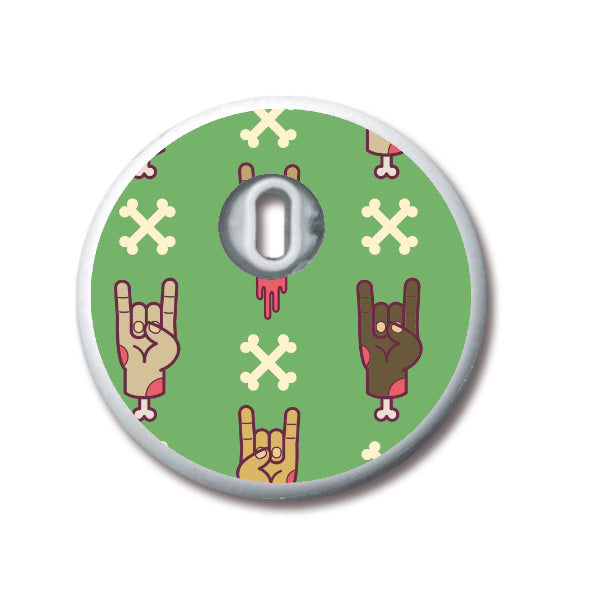 Zombie Rock - FreeStyle Libre 3 Sensor Stickers