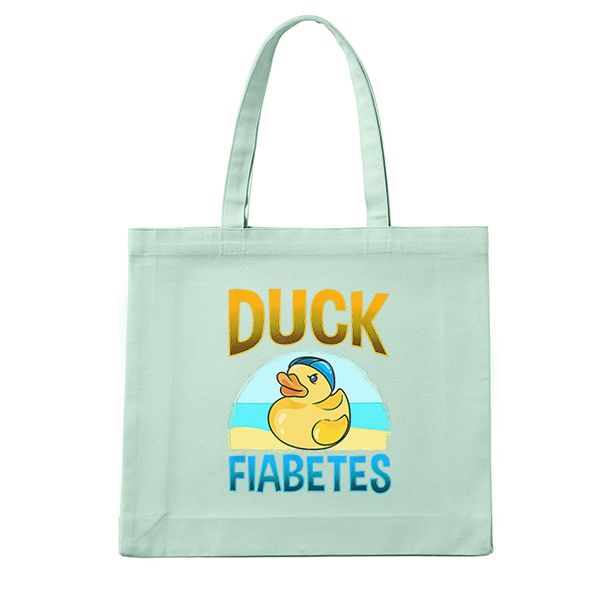 Duck Fiabetes - Cotton Tote bag