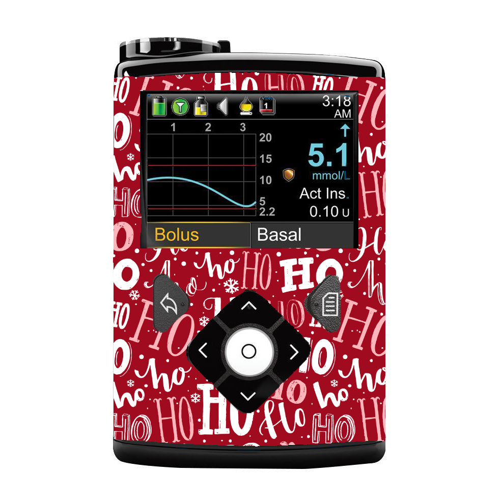 HoHoHo - Medtronic Minimed Pump Sticker