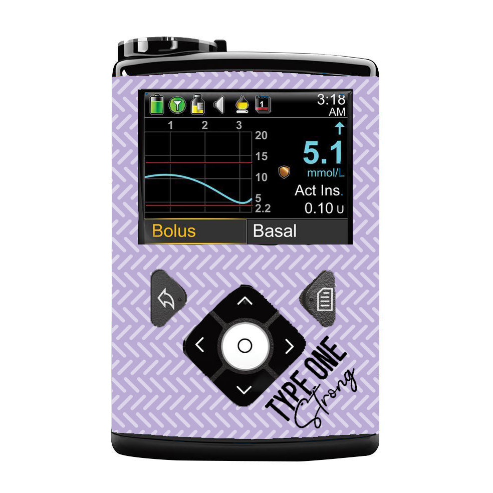 Type 1 Strong - Medtronic Minimed Pump Sticker