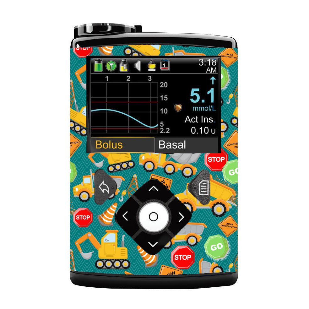 Construction time - Medtronic Minimed Pump Sticker