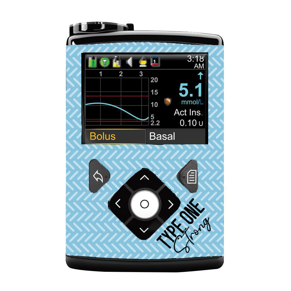 Type 1 Strong - Medtronic Minimed Pump Sticker