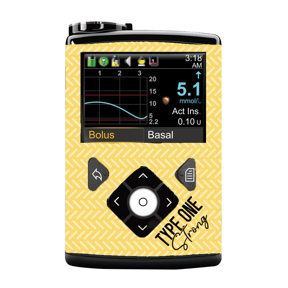 Type 1 Strong - Medtronic Minimed Pump Sticker