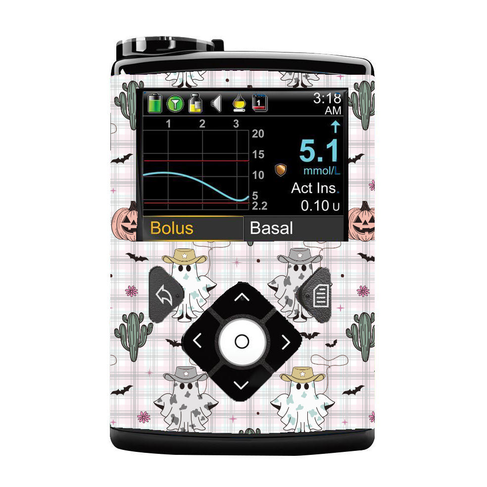 Vintage Cow Ghouls - Medtronic Minimed Pump Sticker