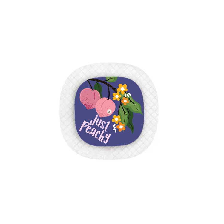 Just Peachy - Medtronic Simplera Sensor Sticker