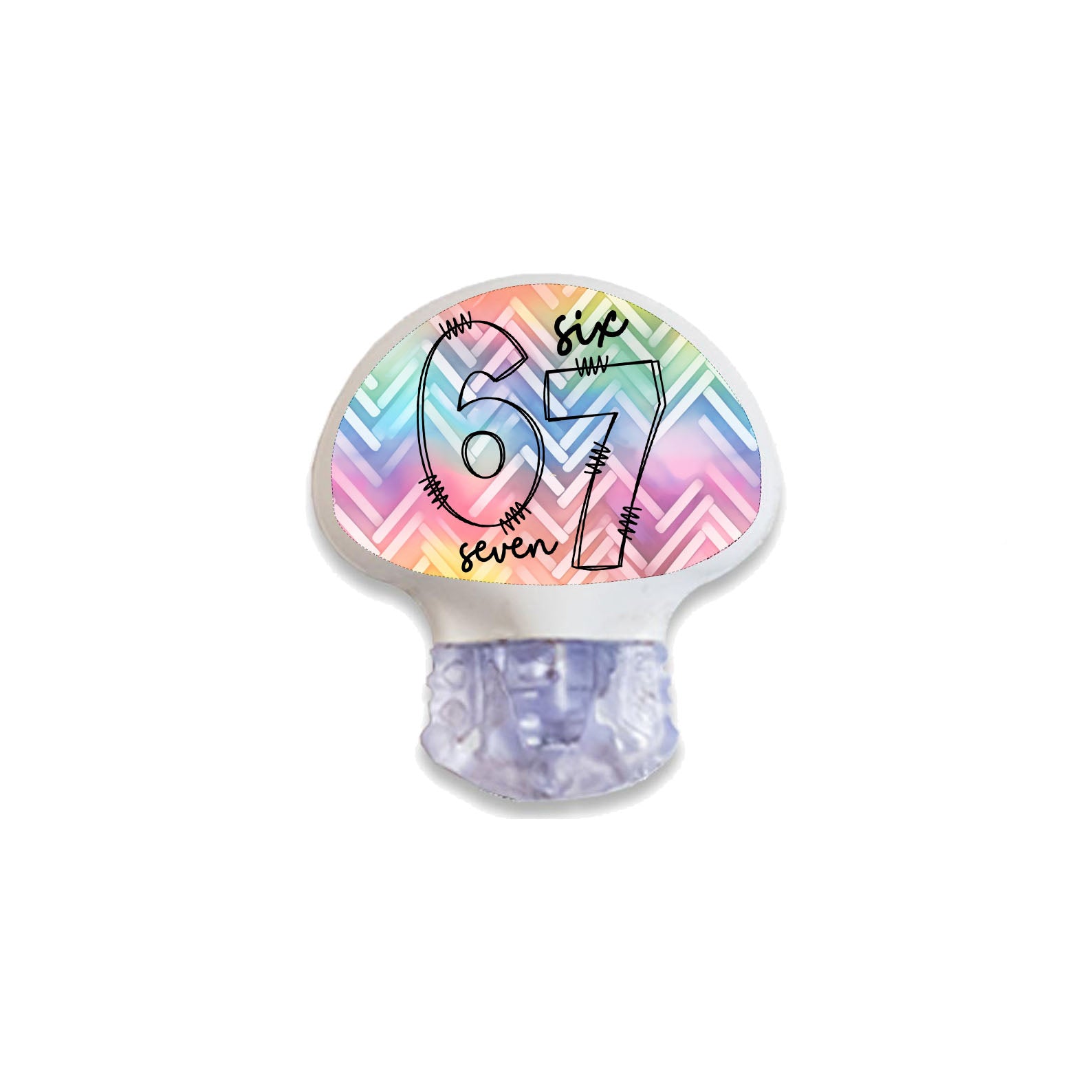 6 7 6 7 - Medtronic Enlite/Guardian Sticker