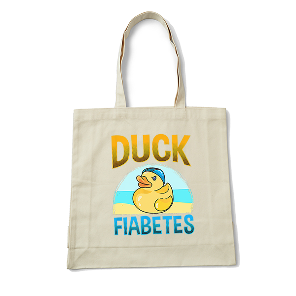 Duck Fiabetes - Cotton Tote bag