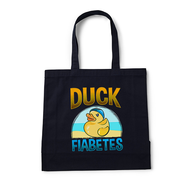 Duck Fiabetes - Cotton Tote bag