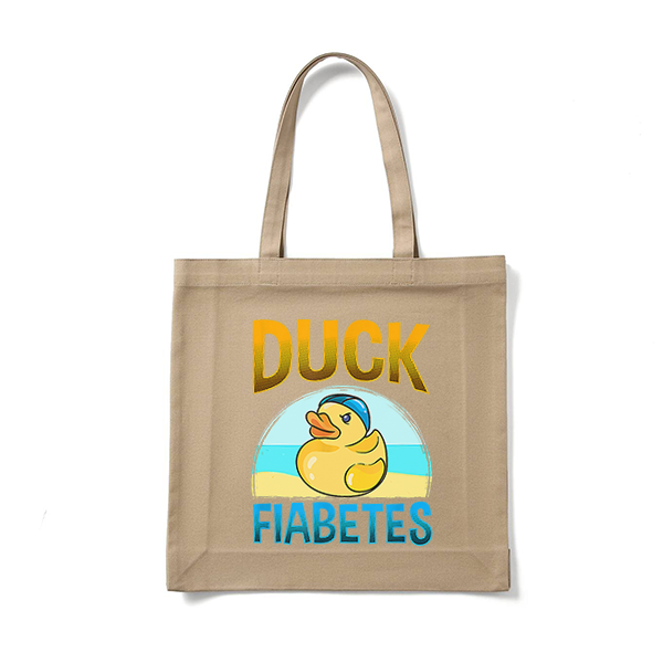 Duck Fiabetes - Cotton Tote bag