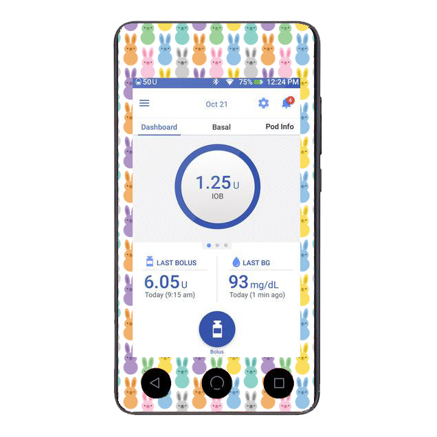 Yo Peeps! - Omnipod Dash Sticker