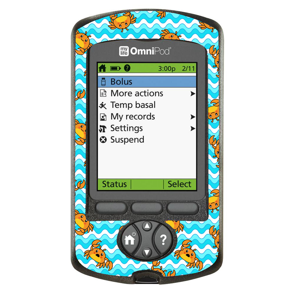 I'm a Crab - Omnipod PDM sticker