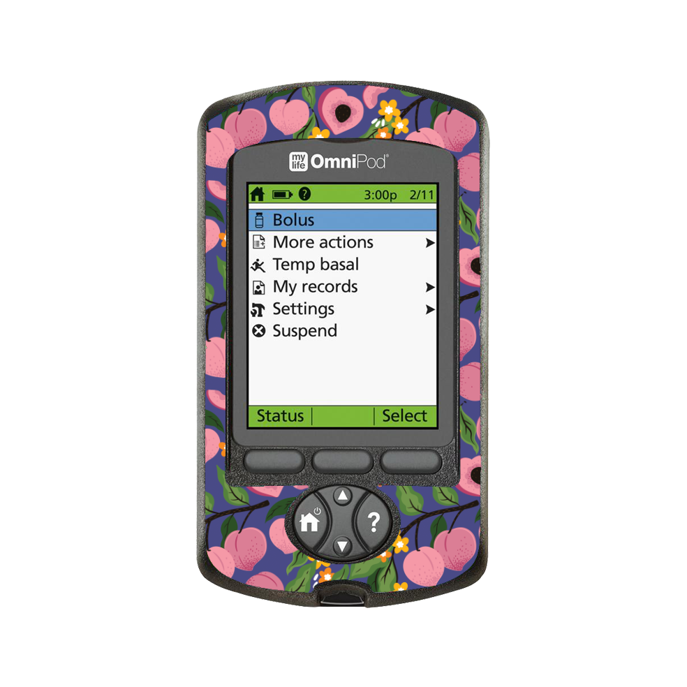 Just Peachy - Omnipod PDM sticker