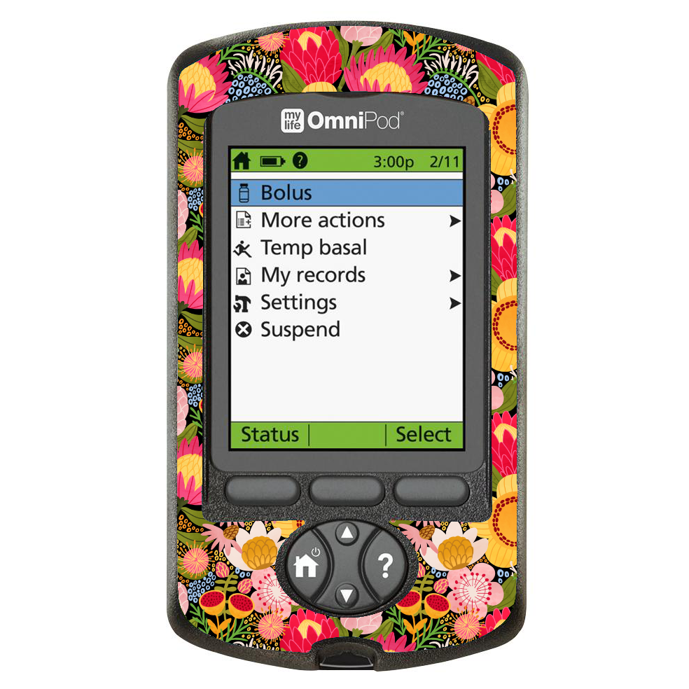 Native Blooms - Omnipod PDM sticker
