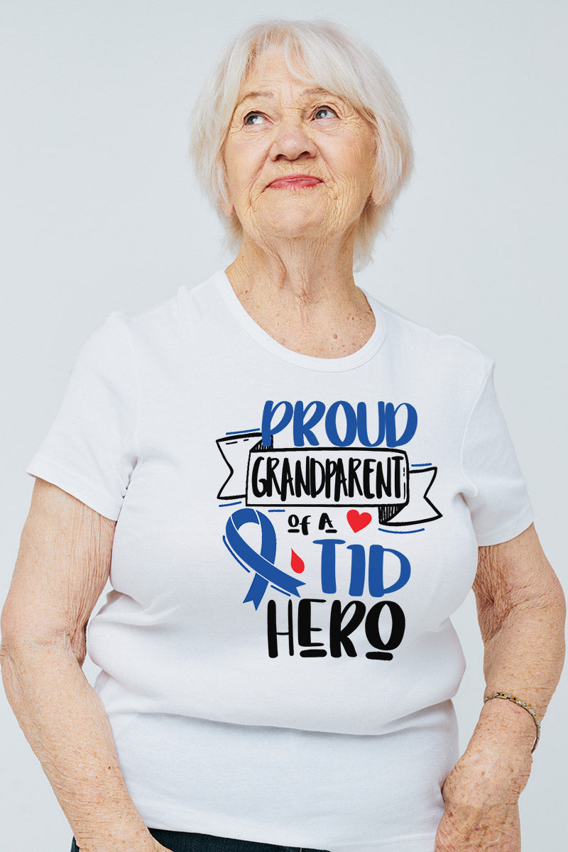 Proud Mum/Dad of a T1D Hero - Unisex T-Shirt