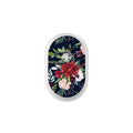 Navy Floral Christmas - Sibionics GS3 CGM Sticker