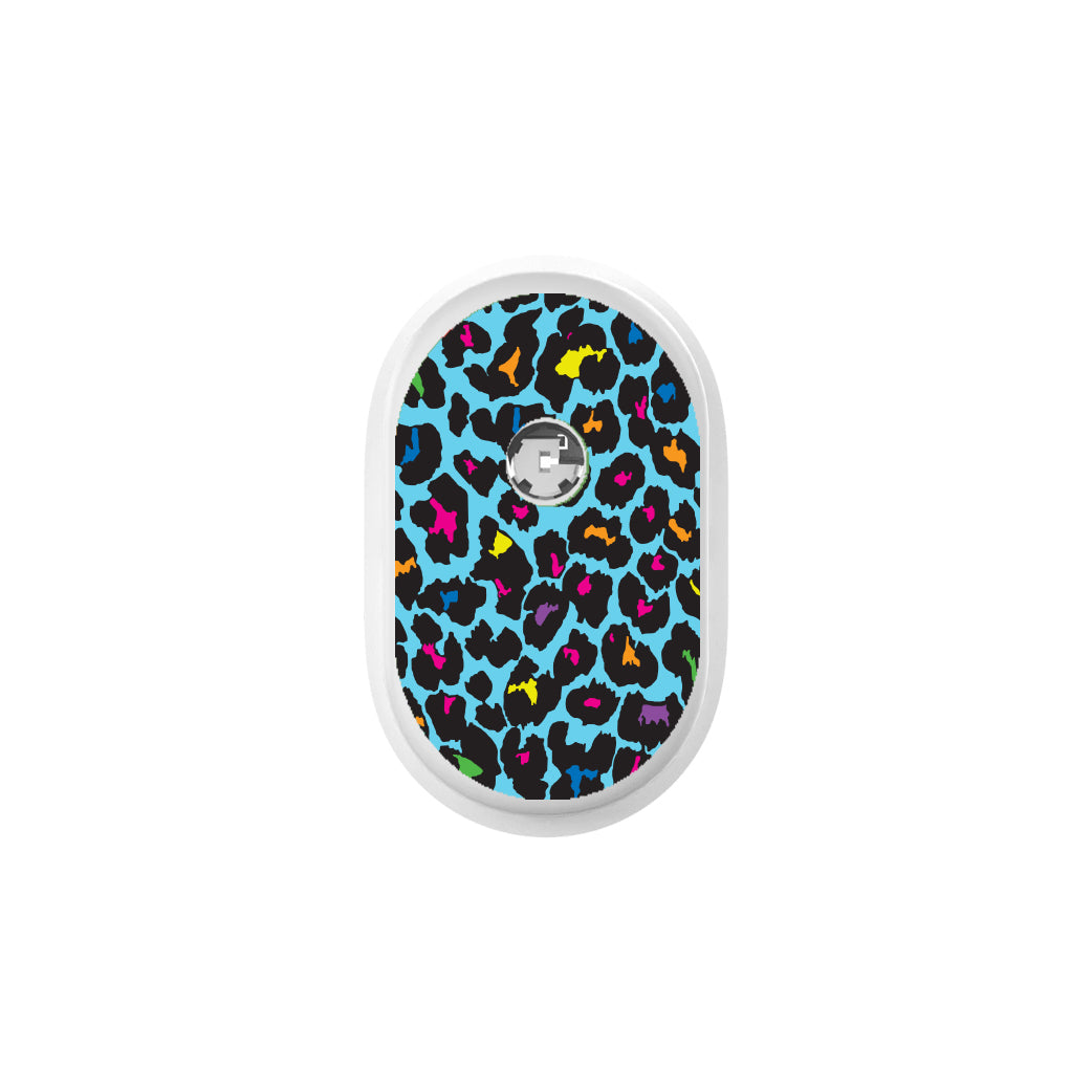Neon Leopard - Sibionics GS3 CGM Sticker